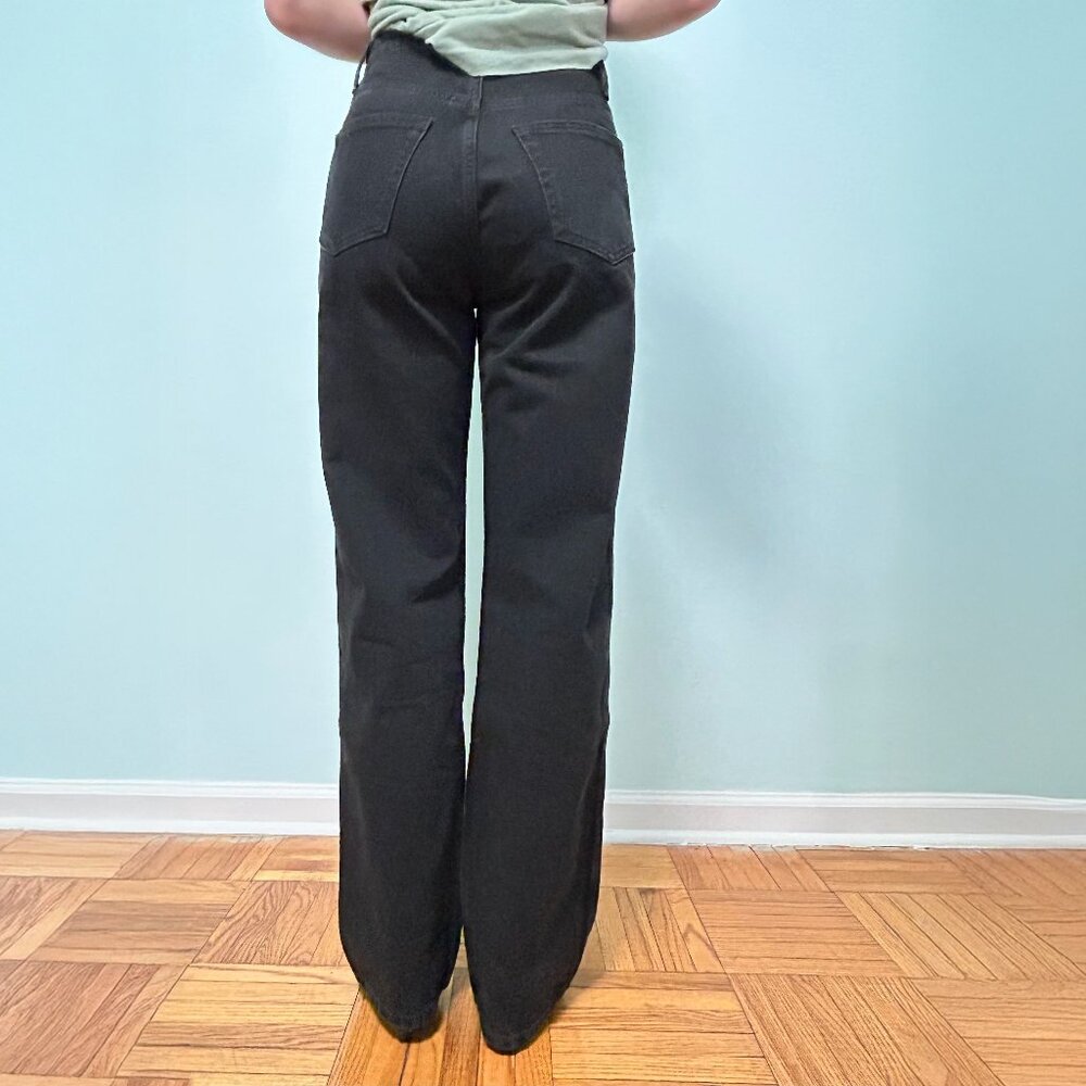 REFORMATION VAL 90's BLACK JEANS